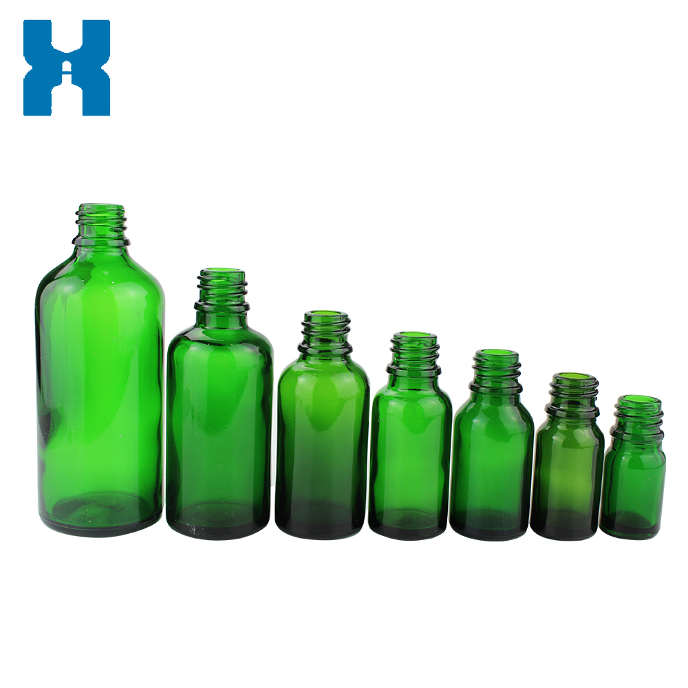 Wholesale 5ml 10ml 15ml Green Essential Oil Glass Bottle