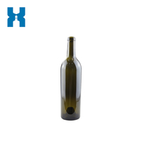 Heavy 750ml Wine Glass Bottle 