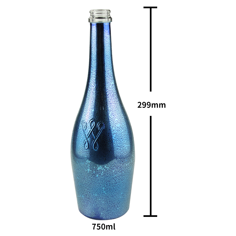 Electroplate 750ml Champagne Glass Bottle