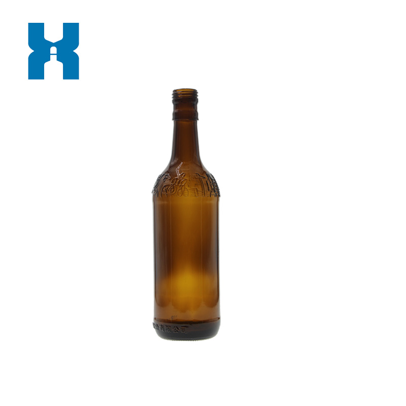 500ml Amber Glass Bottle for Alcohol