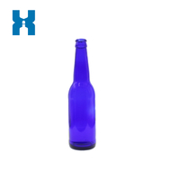 Blue Glass Bottle 330ml Beer Standard Glass Bottle