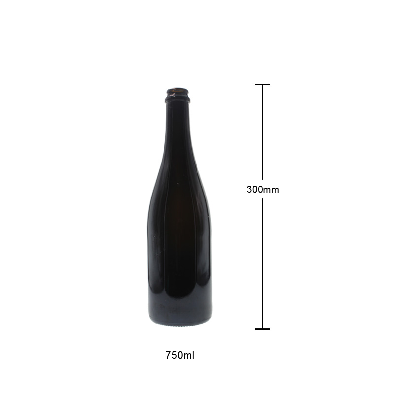 750ml Champagne Glass Bottle Empty Glass Bottle 
