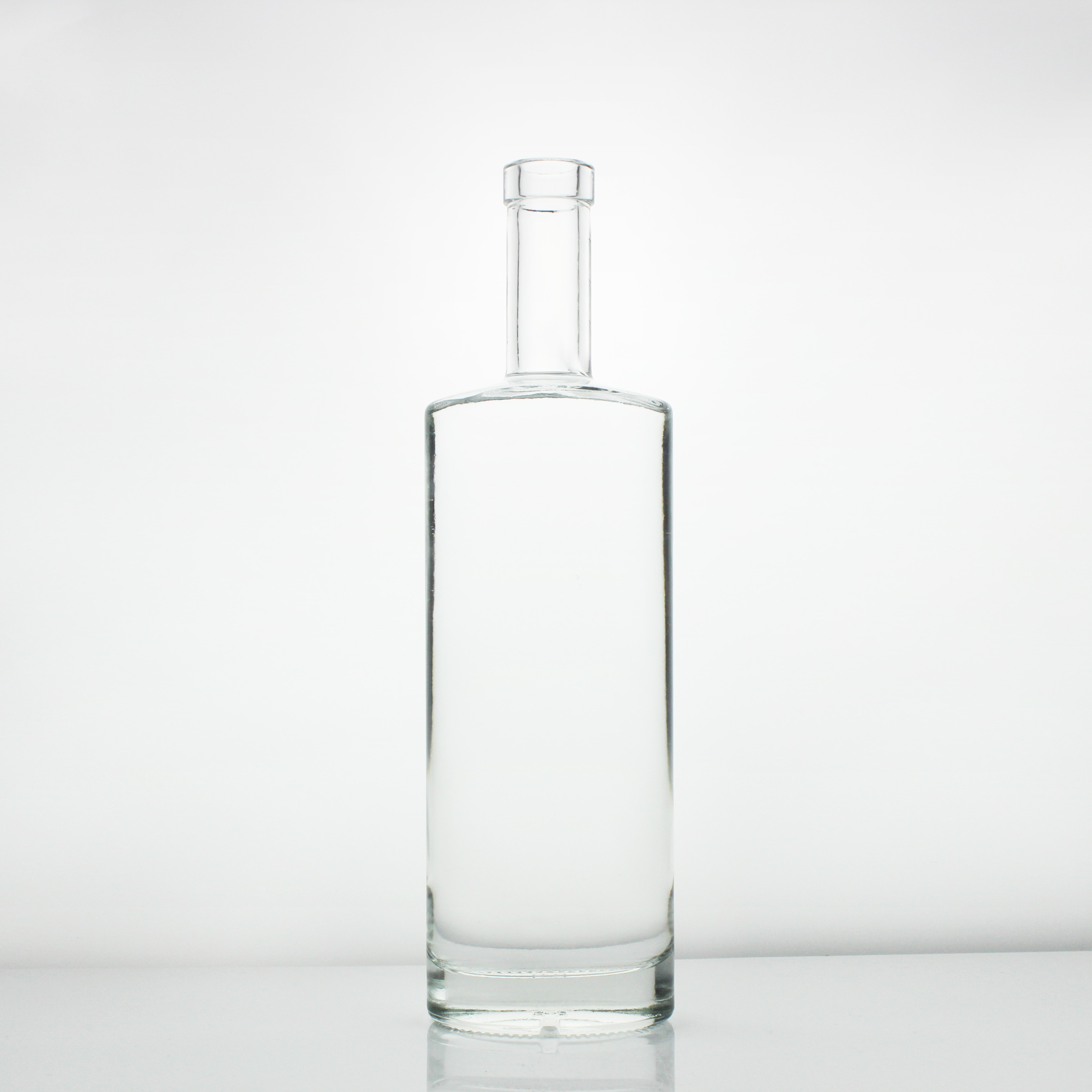 Cork Cap 750ml Spirit Glass Bottle