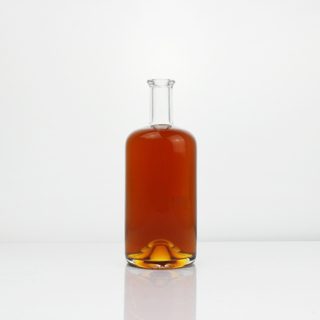 Wholesale Price 750ml Unique Spirit Glass Bottle